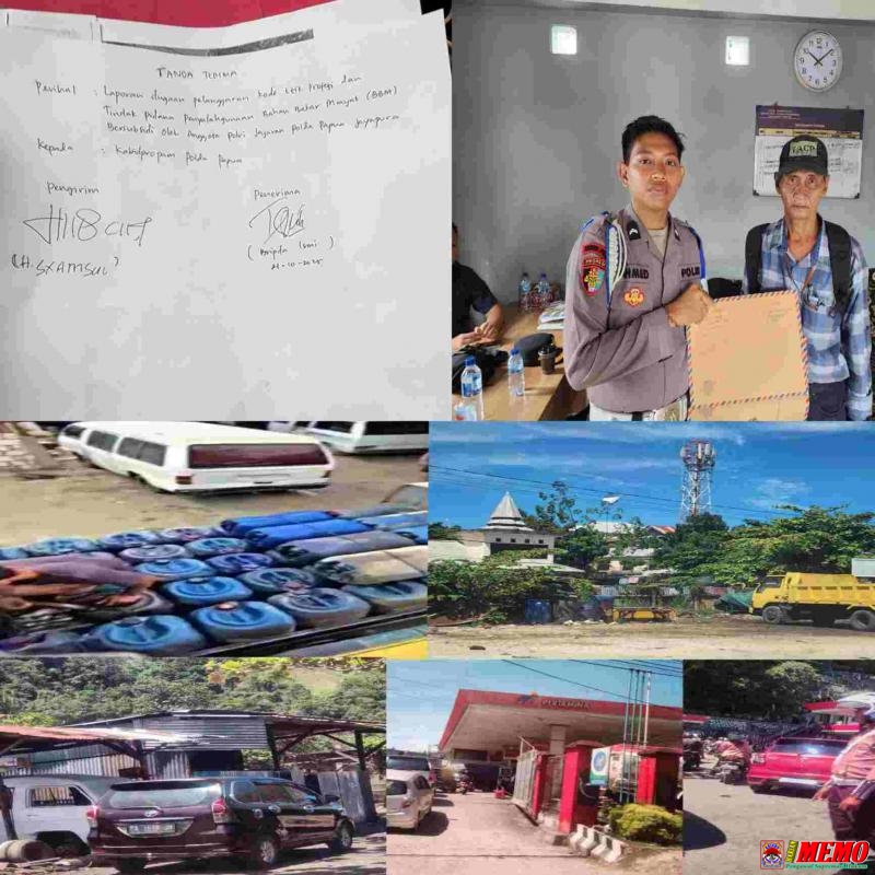 Skandal Mafia Solar Kompol Pombos Dkk Resmi Dilaporkan Ke Propam Polda Papua Jayapura